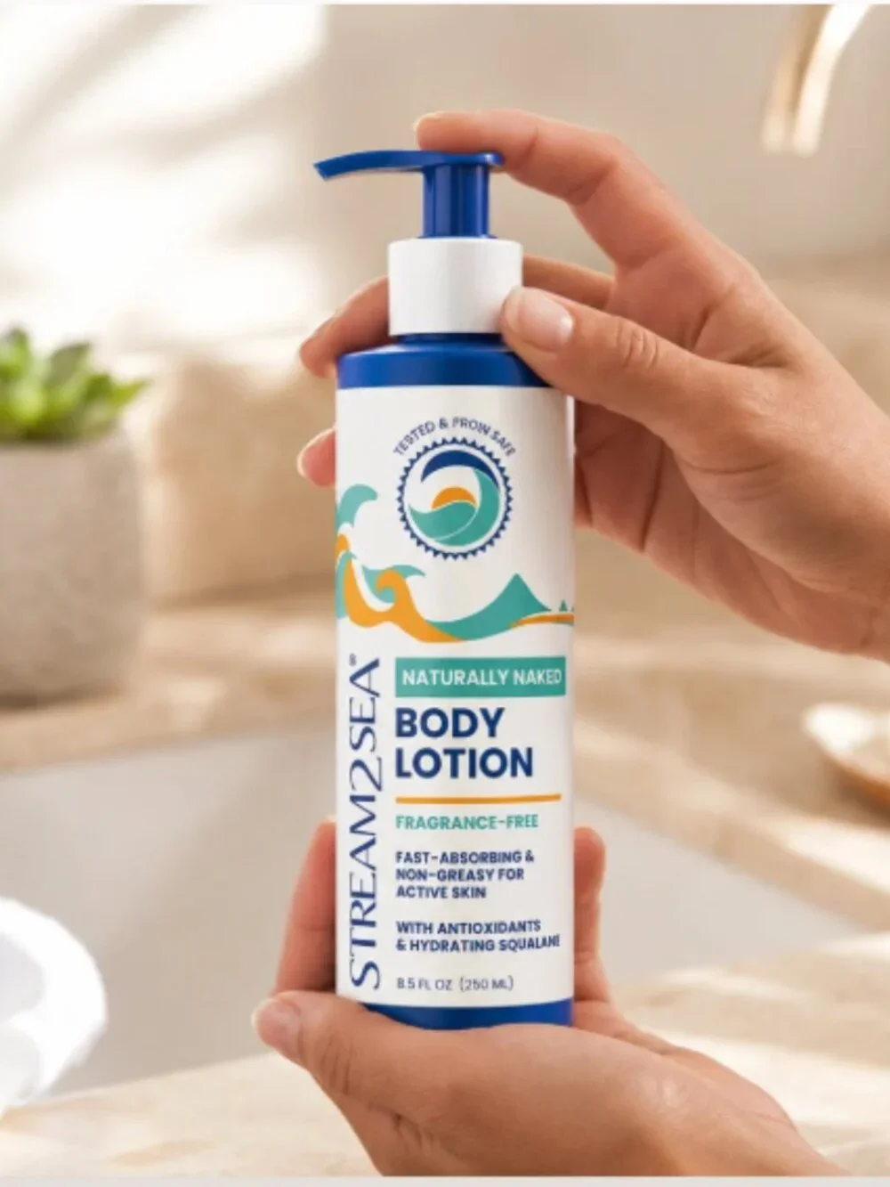 NWT Stream2sea Naturally Naked Body Lotion 8.5 fl oz